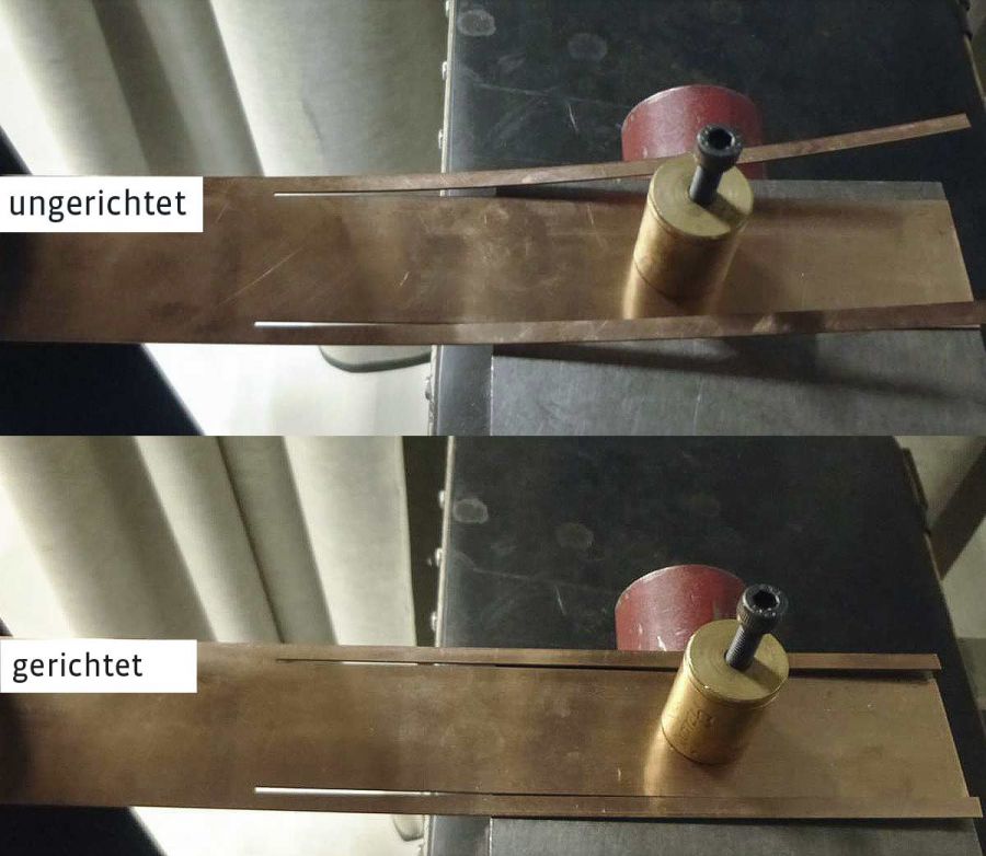 KOHLER Richten vorher-nachher
