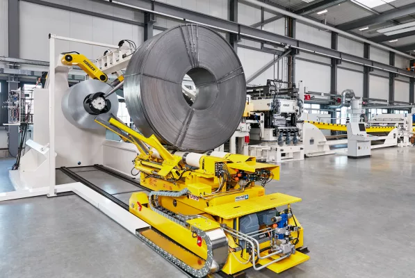 Coil Handling | Coil Loading Chairs | Coil Loading Cars